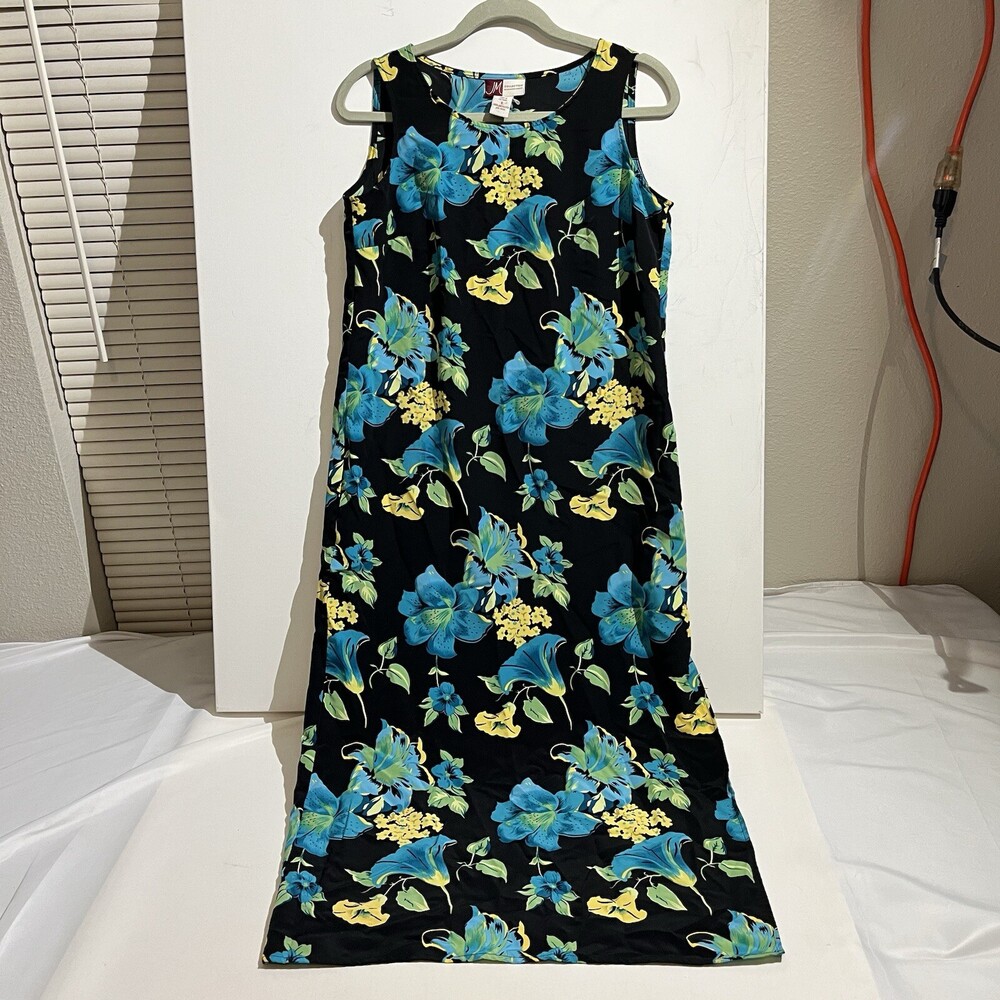 JM COLLECTION Dress Womens Sleeveless Floral Y2K Whimsy Fairycore Maxi